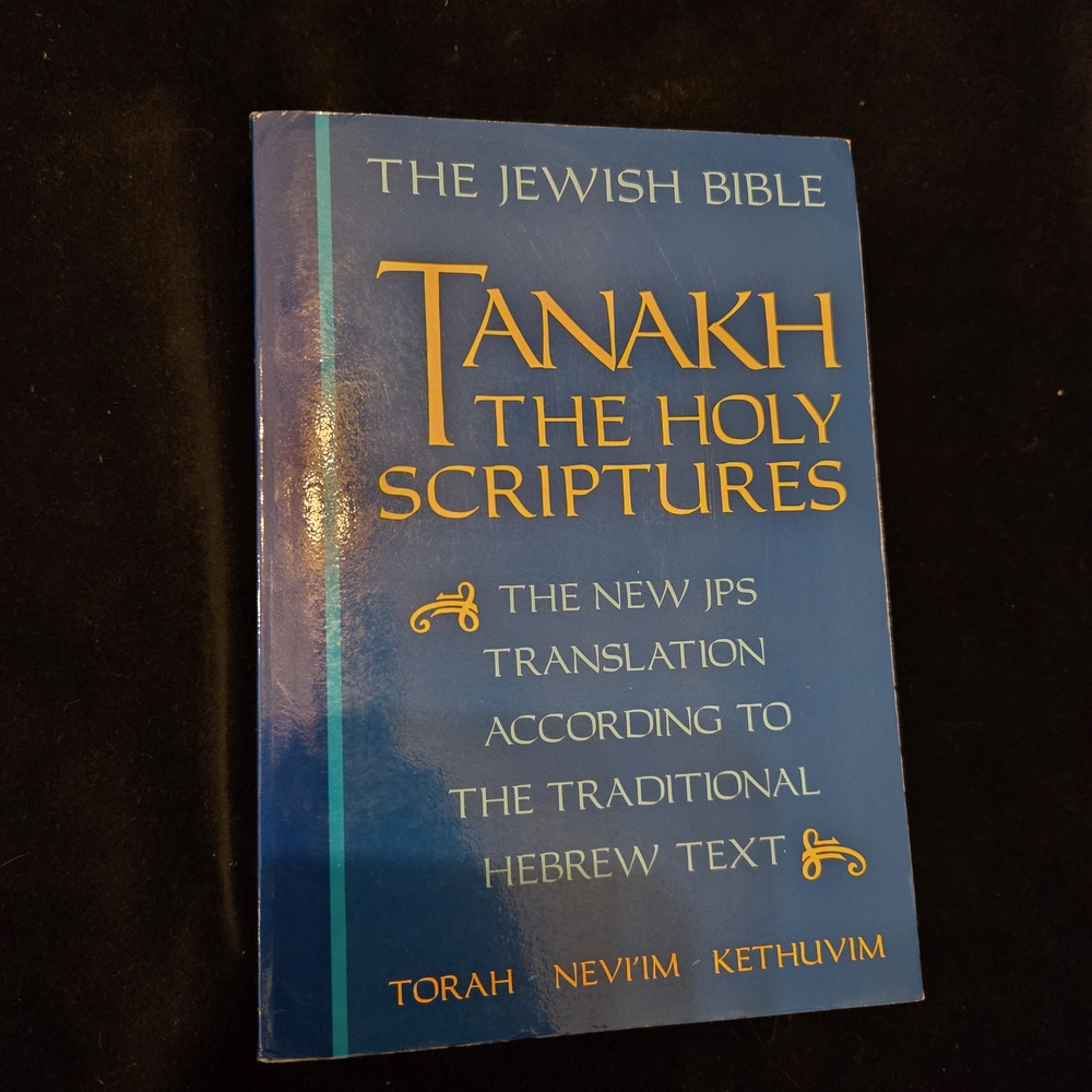 Blue Tanakh The Holy Scriptures Book